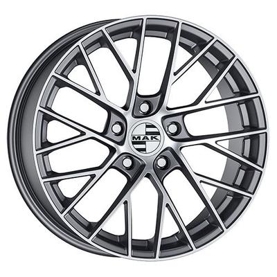 MAK MONACO gun metal mirror face 8.5Jx21 5x130 ET51