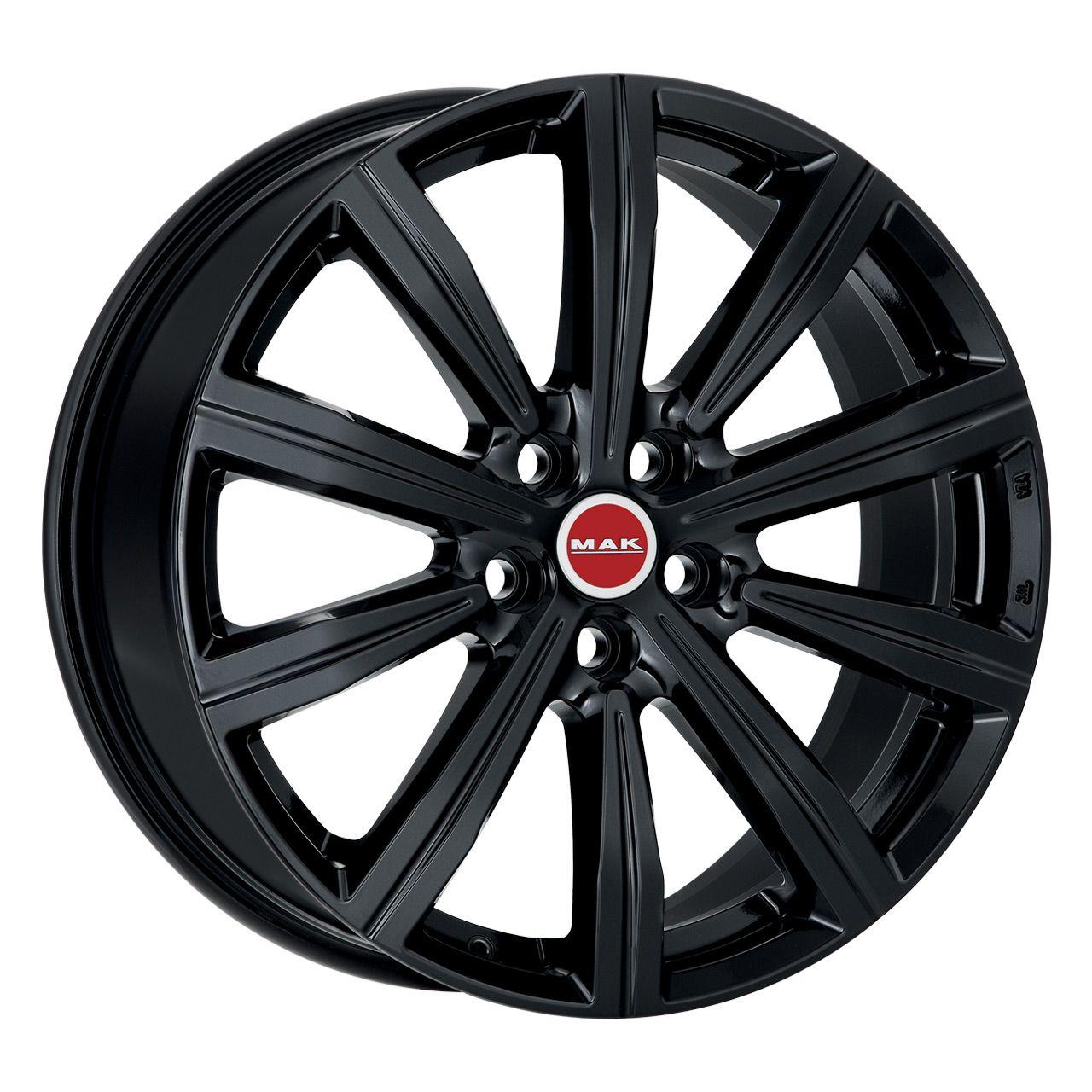 MAK BIRMINGHAM UNIVERSAL gloss black 9.5Jx22 5x120 ET35