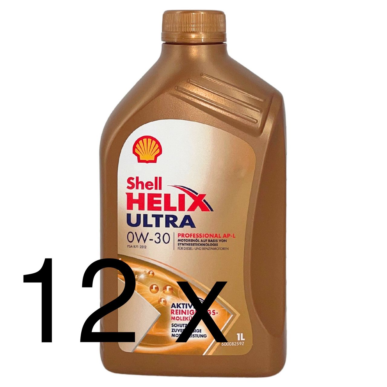Shell Helix Ultra Professional AP-L 0W-30 12x1 Liter Shell Helix Ultra Professional AP-L 0W-30 12x1 Liter