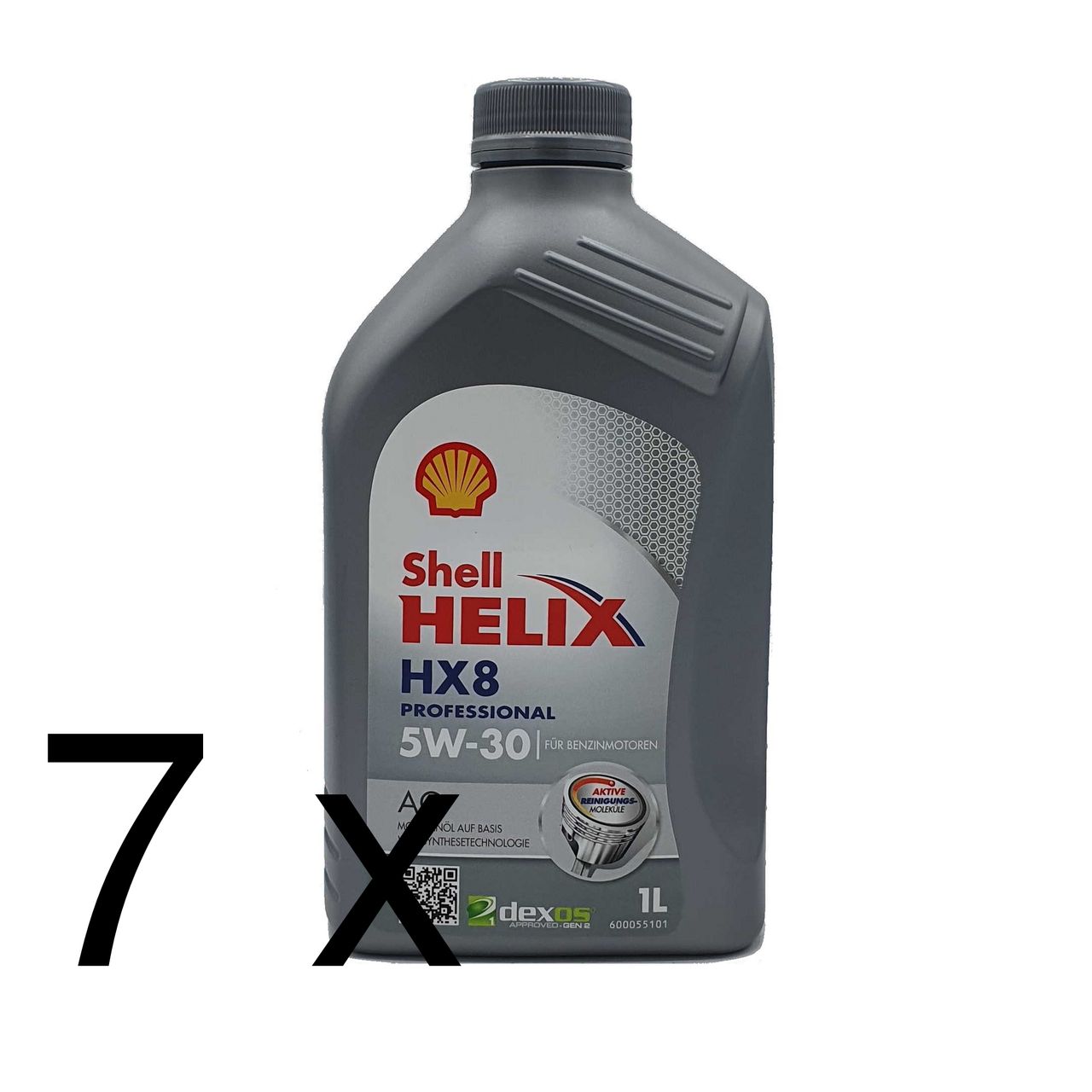 Shell Helix HX8 Professional AG 5W-30 7x1 Liter