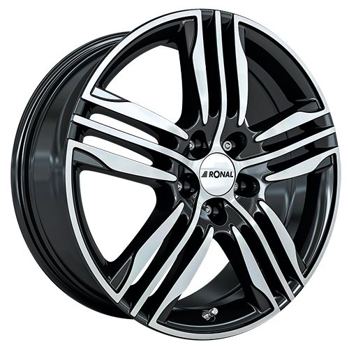 RONAL RONAL R57 schwarz-frontkopiert 7.0Jx17 4x108 ET45