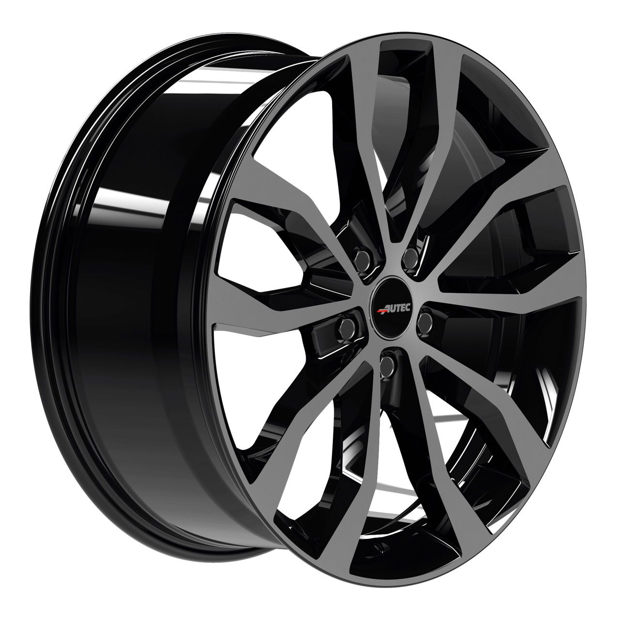 AUTEC TYP U - UTECA schwarz poliert 7.5Jx17 5x114.3 ET40 AUTEC TYP U - UTECA schwarz poliert 7.5Jx17 5x114.3 ET40