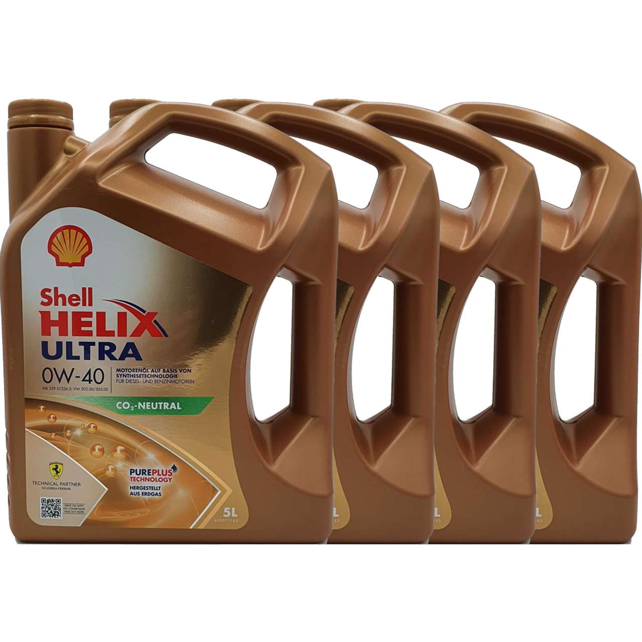 Shell Helix Ultra 0W-40 4x5 Liter