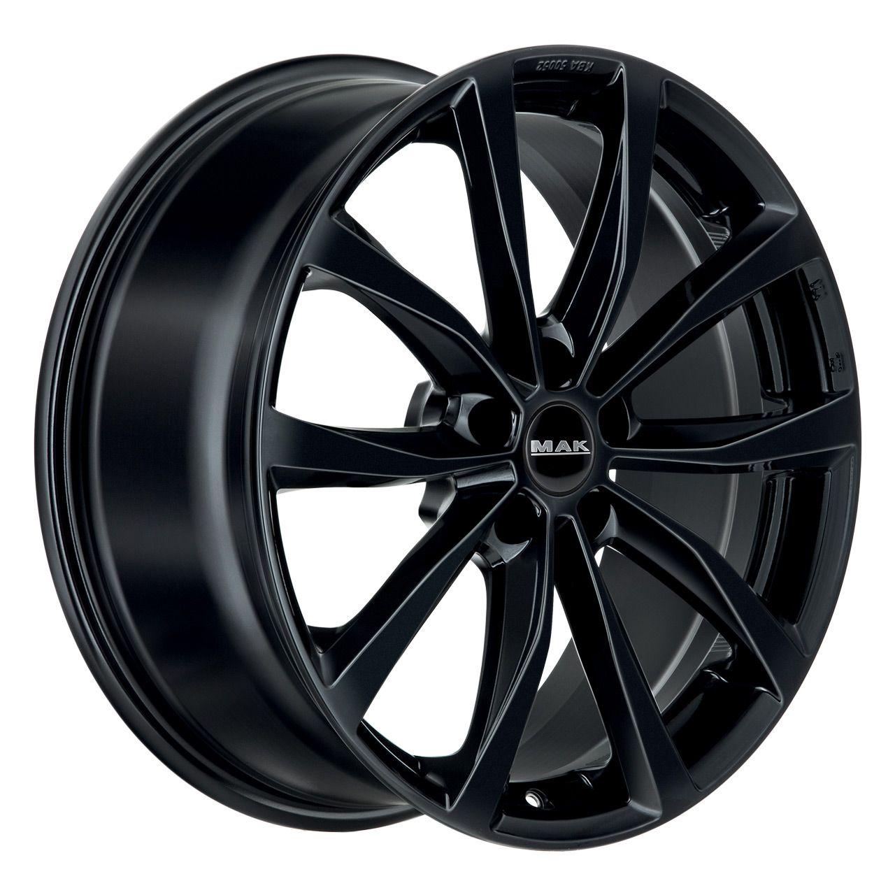 MAK WOLF gloss black 6.5Jx16 5x108 ET45