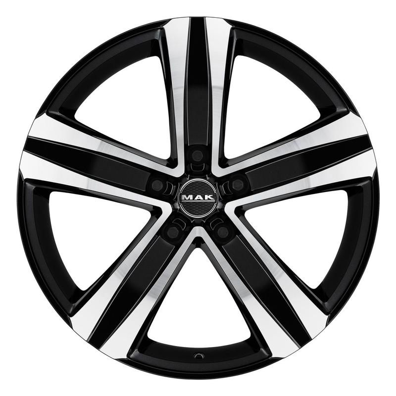 MAK STONE 5 schwarz 6.5Jx15 5x118 ET65