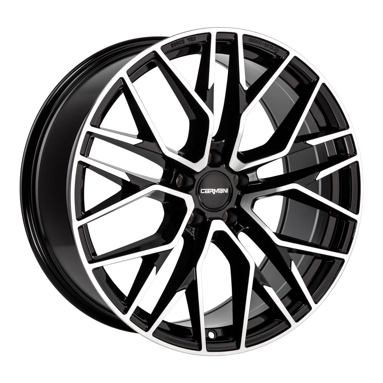 CARMANI CA 20 LUDWIG black polished 9.0Jx20 5x112 ET20