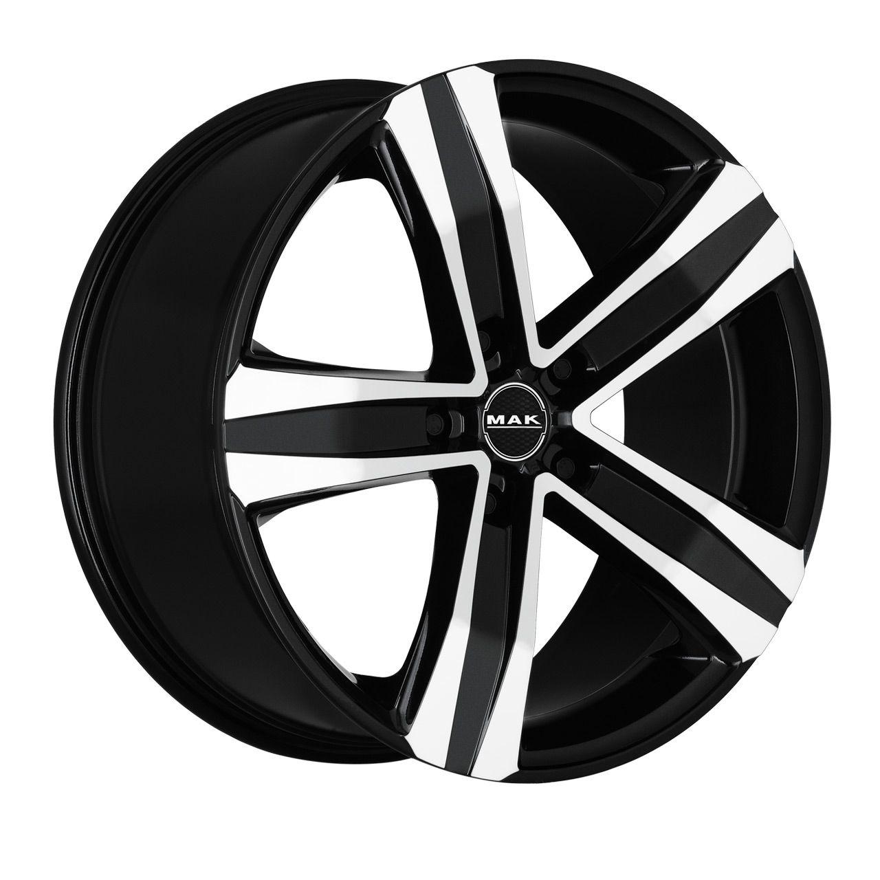 MAK STONE 5 black mirror 6.5Jx16 5x160 ET60