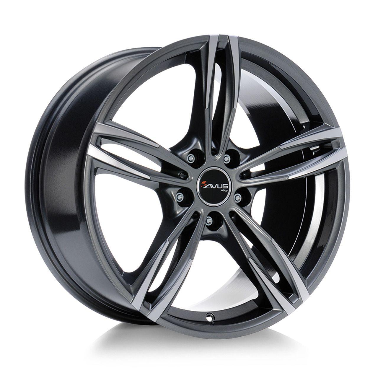 AVUS RACING AC-MB3 anthracite polished 7.5Jx17 5x120 ET37