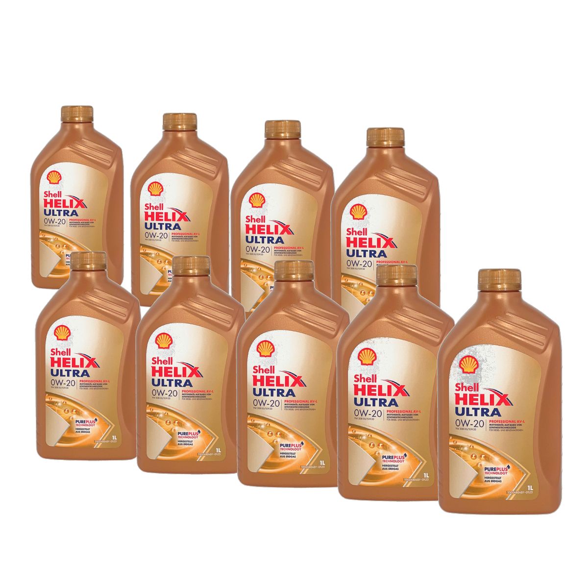 Shell Helix Ultra Professional AV-L 0W-20 9x1 Liter