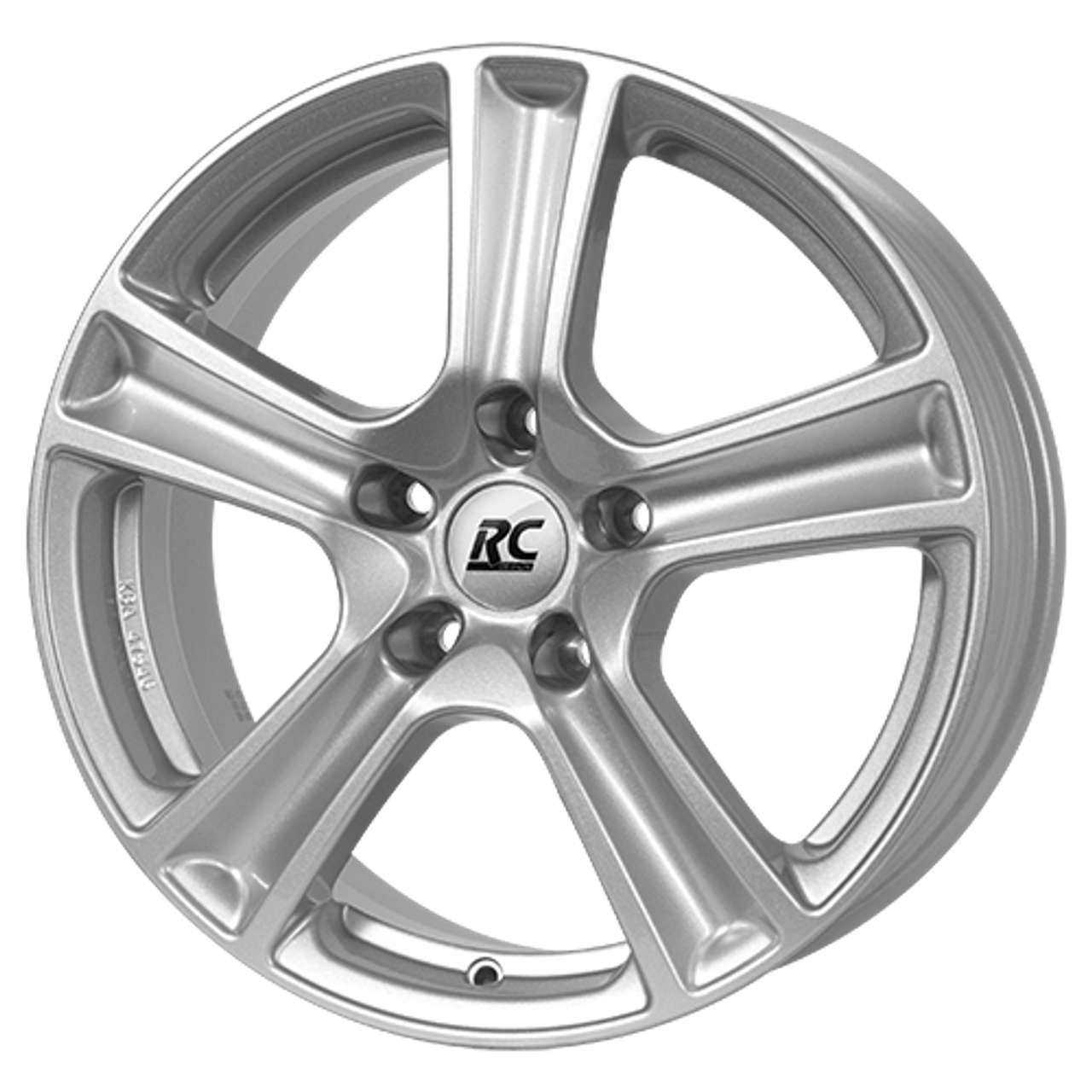 RC-DESIGN RC19 kristallsilber 5.5Jx15 4x100 ET42