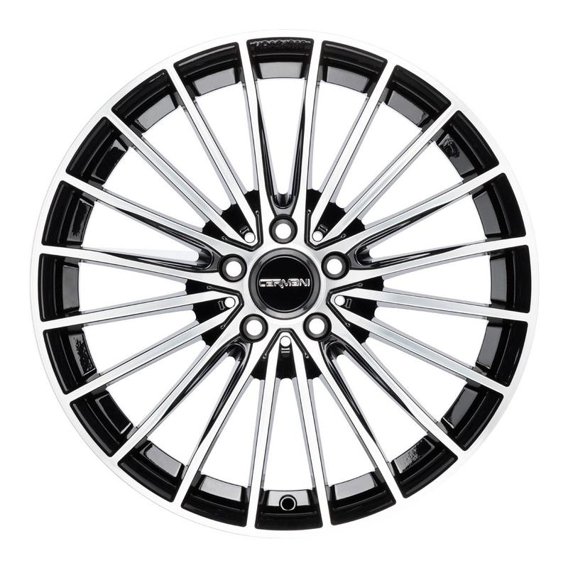 CARMANI 24 KARL black polish 8.0Jx18 5x112 ET35