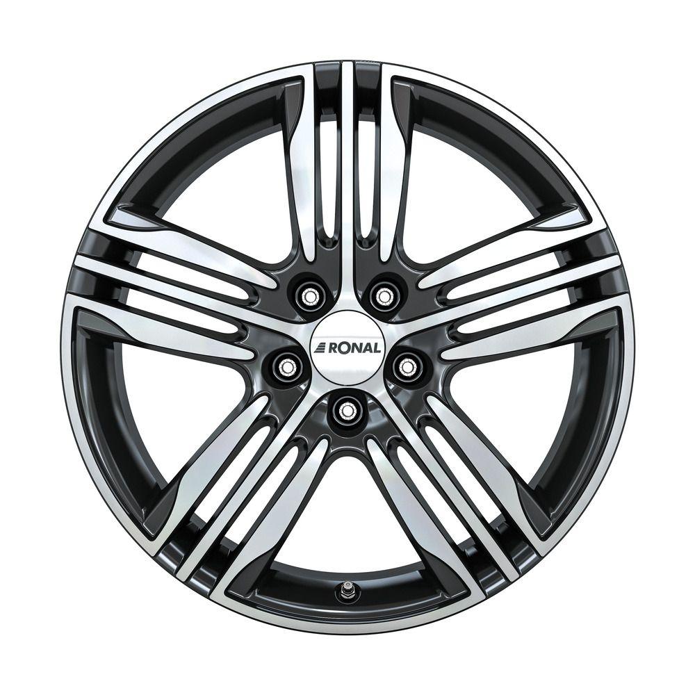 RONAL RONAL R57 schwarz-frontkopiert 7.5Jx17 5x112 ET48