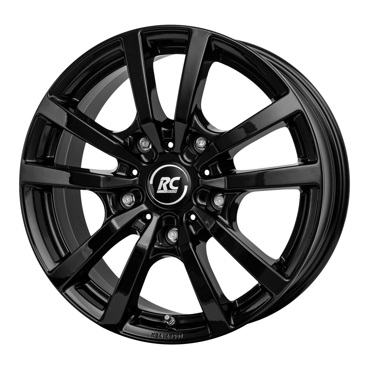 RC-DESIGN RC25T schwarz glanz (sg) 6.5Jx16 5x118 ET60
