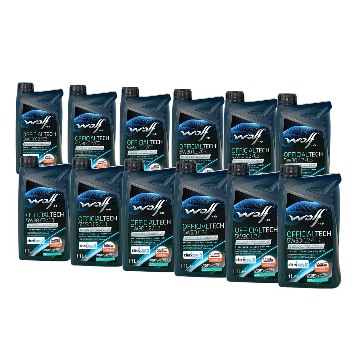Wolf OfficialTech 5W-30 C2/C3 12x1 Liter