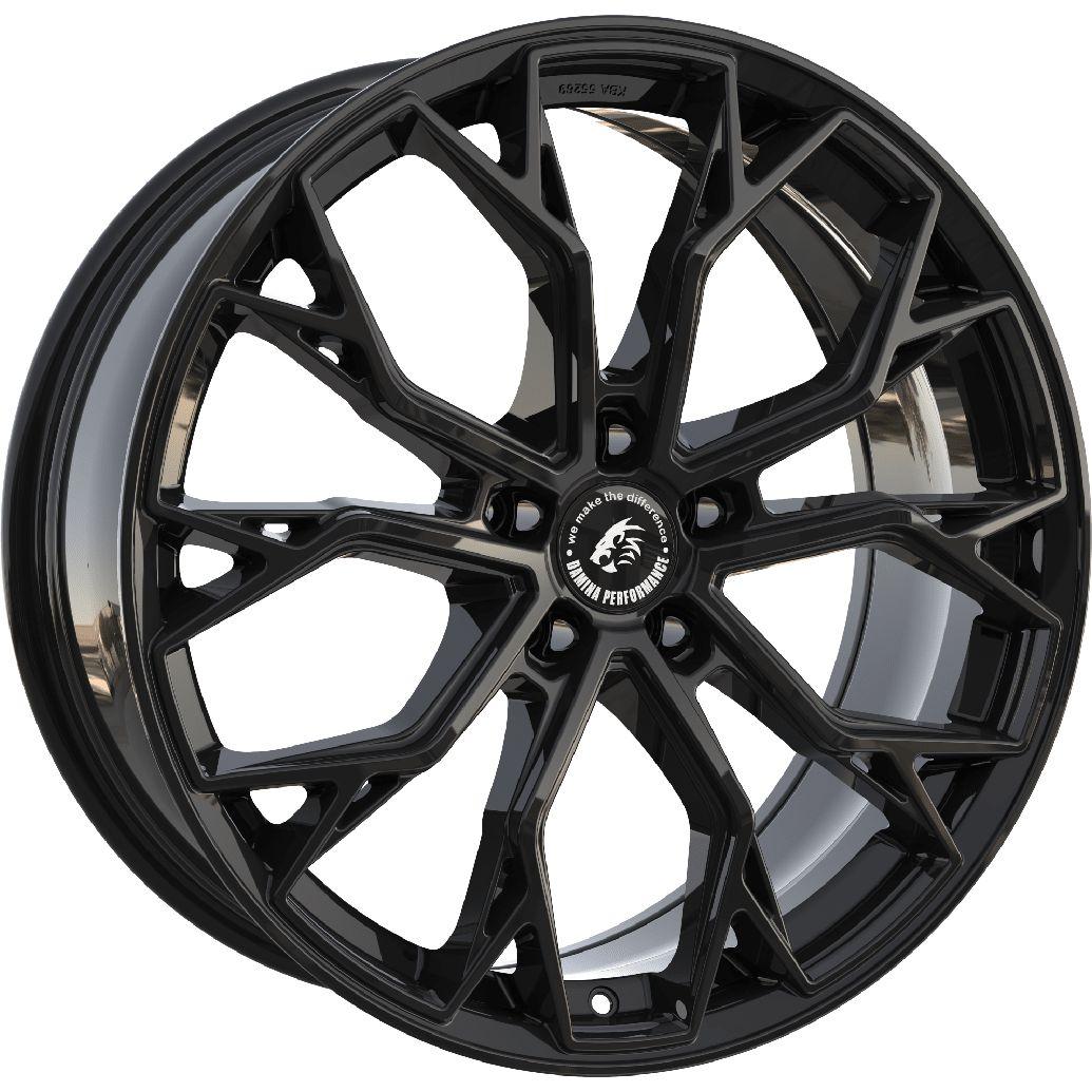DAMINA PERFORMANCE DM18 black painted 8.0Jx18 5x120 ET45