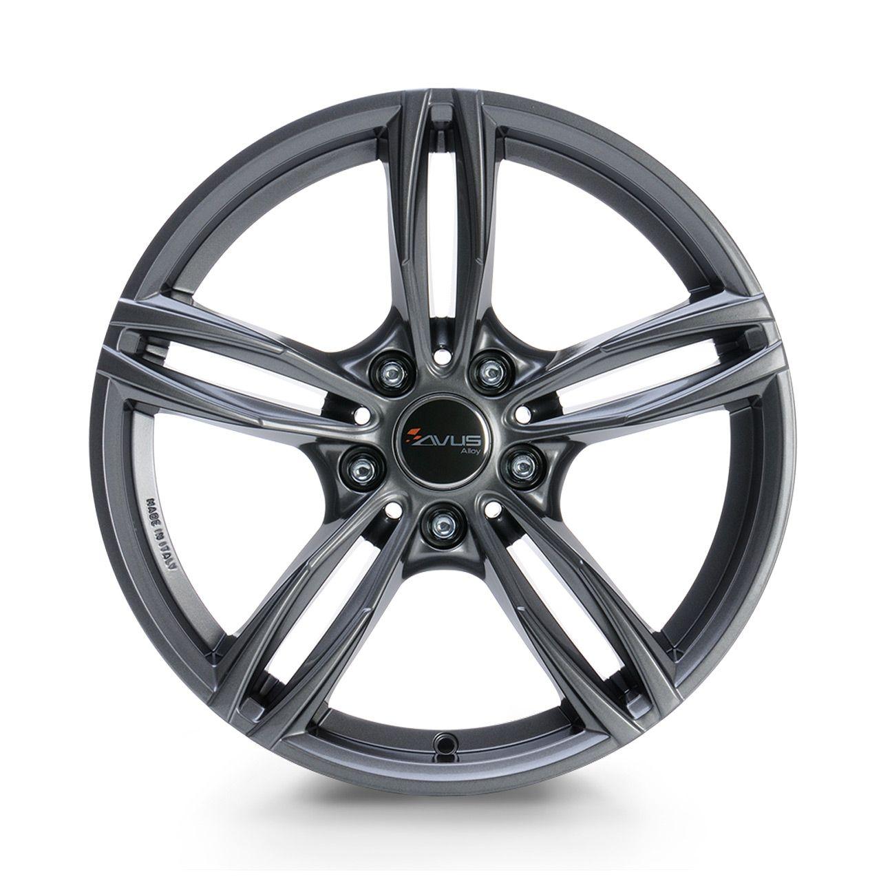 AVUS RACING AF15 anthracite 7.5Jx17 5x112 ET30