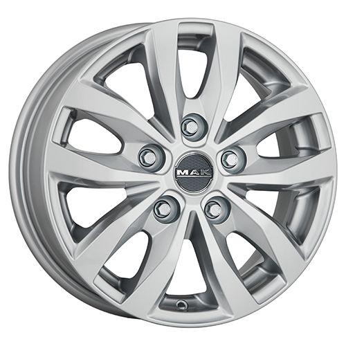 MAK LOAD 5 silber 6.5Jx15 5x118 ET55