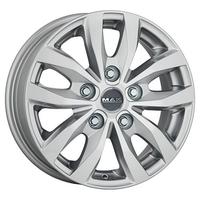MAK LOAD 5 silber 6.5Jx16 5x114.3 ET45