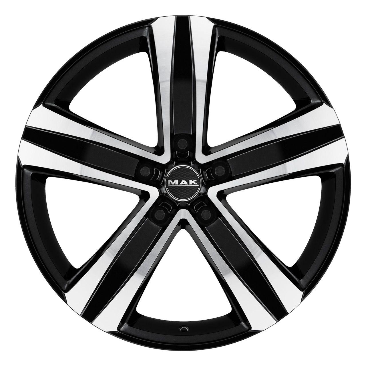 MAK STONE 5 black mirror 6.5Jx16 5x160 ET60