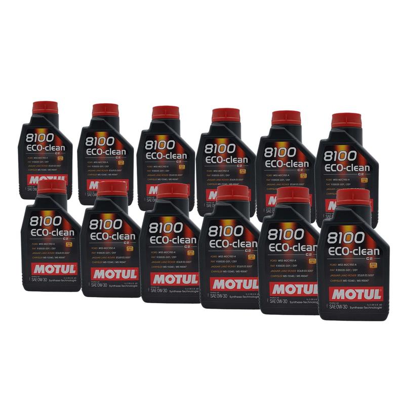 Motul 8100 Eco-clean 0W-30 12x1 Liter