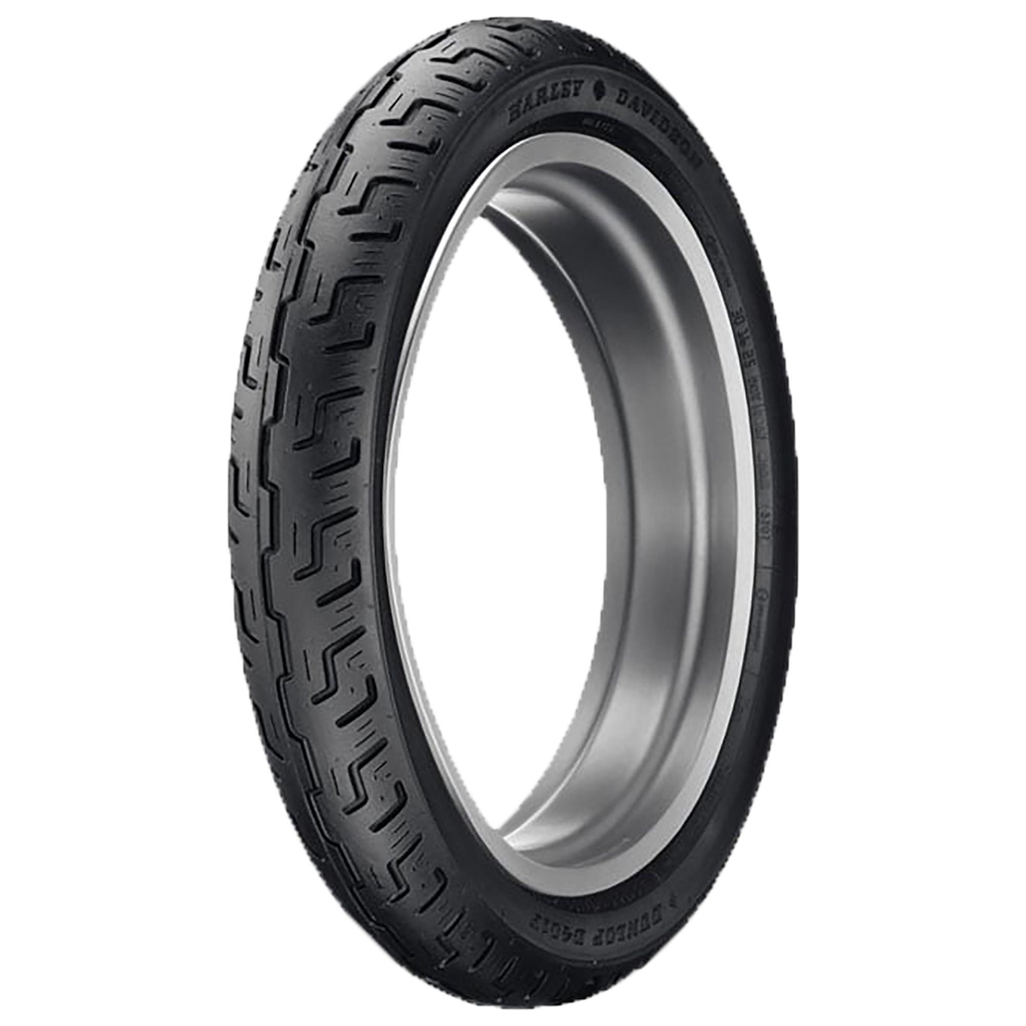 DUNLOP 100/90 - 19 M/C TL 57H D401 FRONT (HARLEY-DAVIDSON)