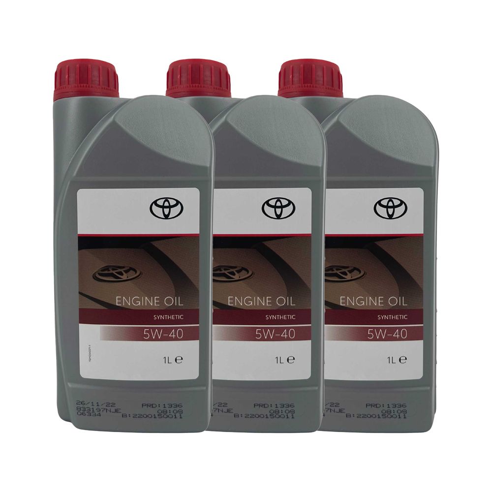 Toyota Synthetic 5W-40 3x1 Liter