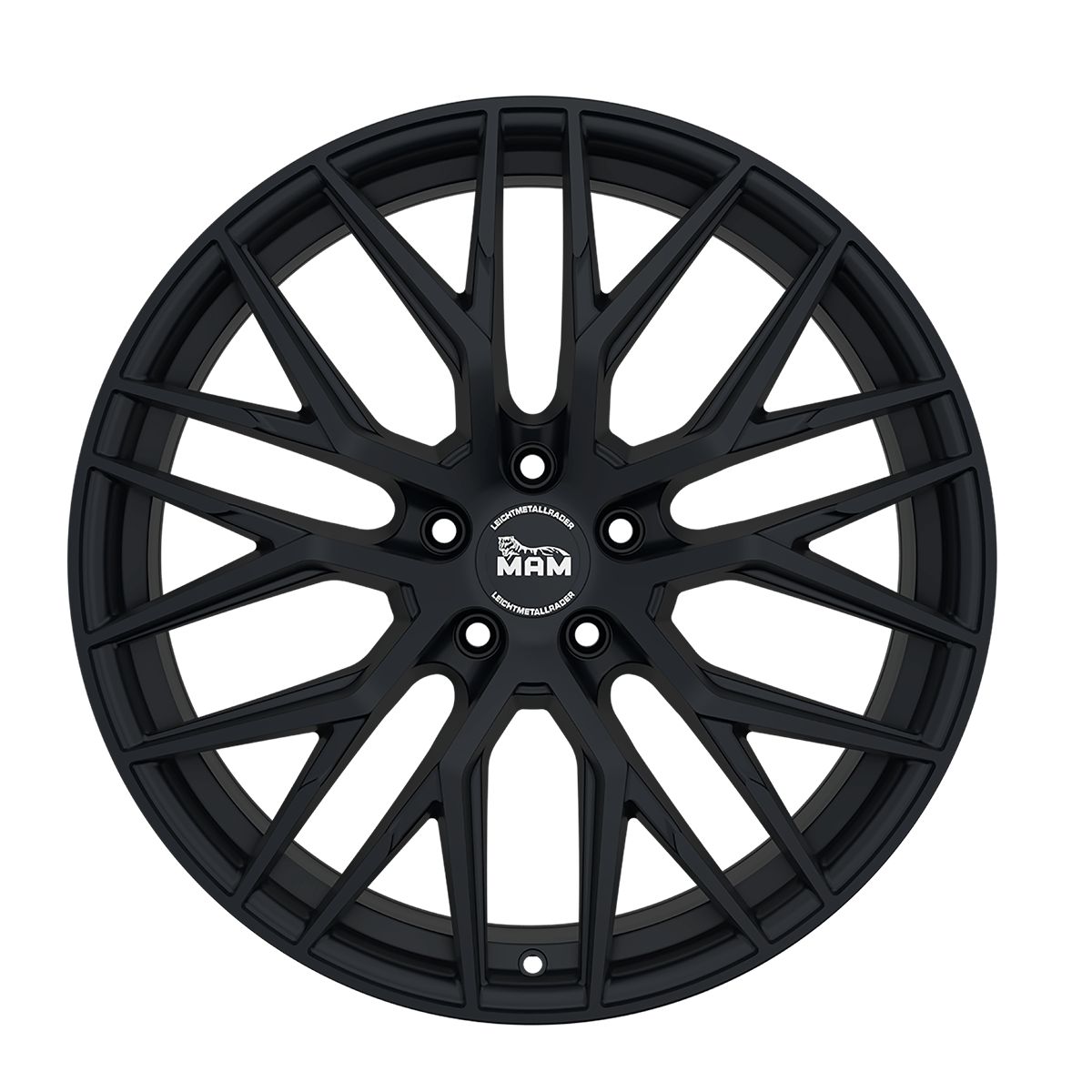 MAM WHEELS MAM RS4 matt black painted 8.5Jx19 5x108 ET45