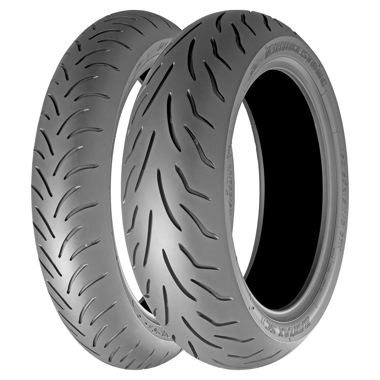 BRIDGESTONE BATTLAX SC F 110/90 - 13 M/C TL 56L FRONT