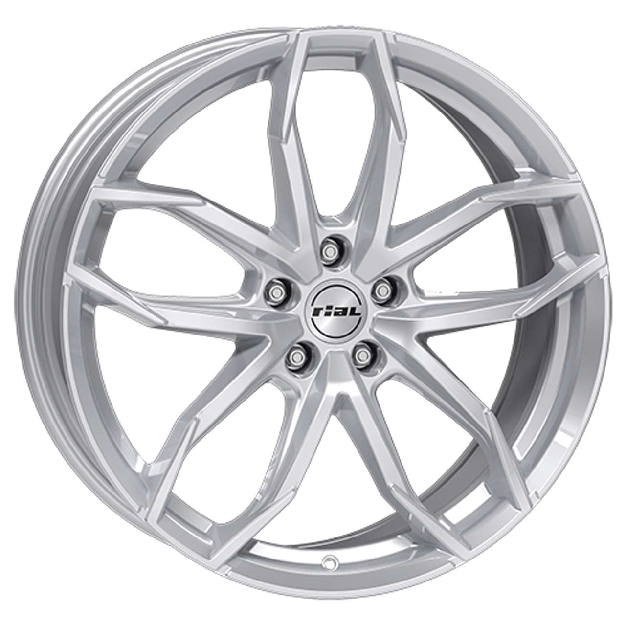 RIAL LUCCA 5-LOCH polarsilber 7.5Jx17 5x112 ET37