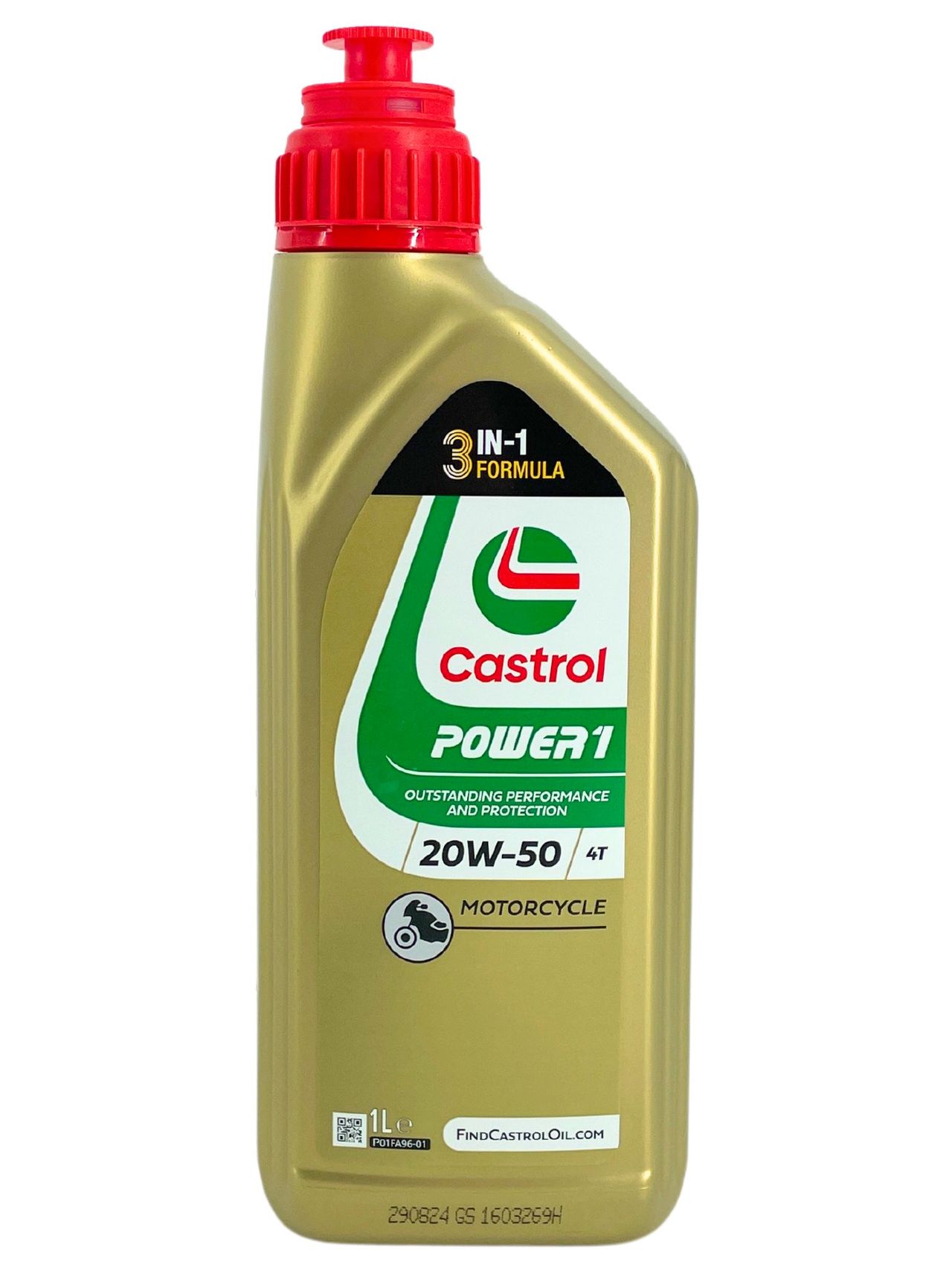 Castrol Power 1 4T 20W-50 1 Liter Castrol Power 1 4T 20W-50 1 Liter