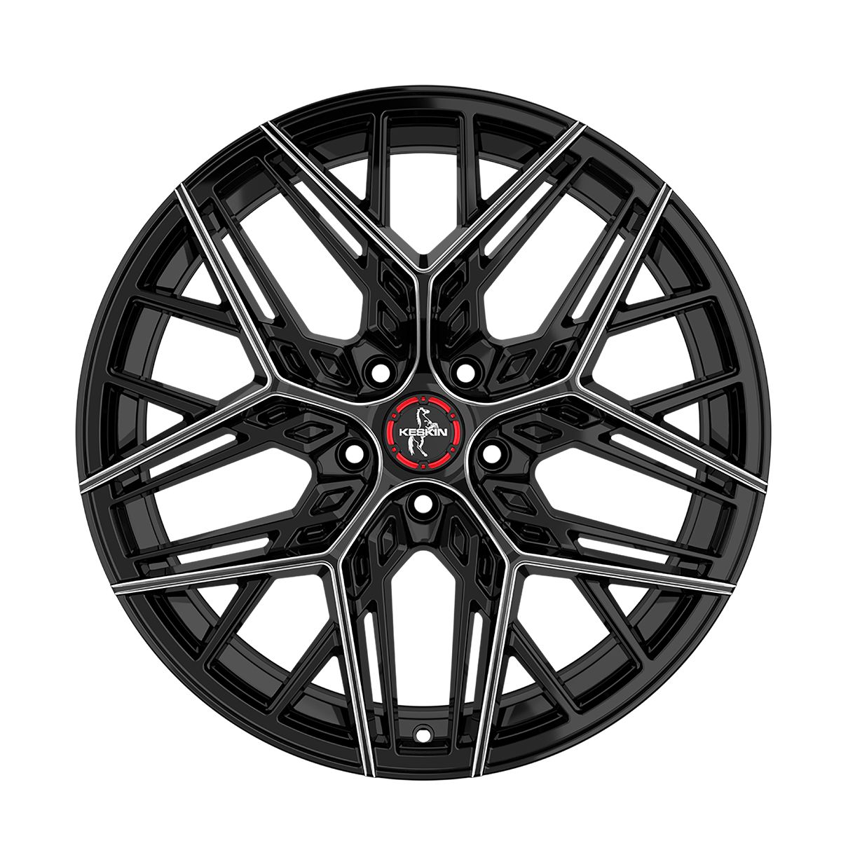 KESKIN WHEELS KT25 PEARL black secret diamond 8.5Jx20 5x114.3 ET45
