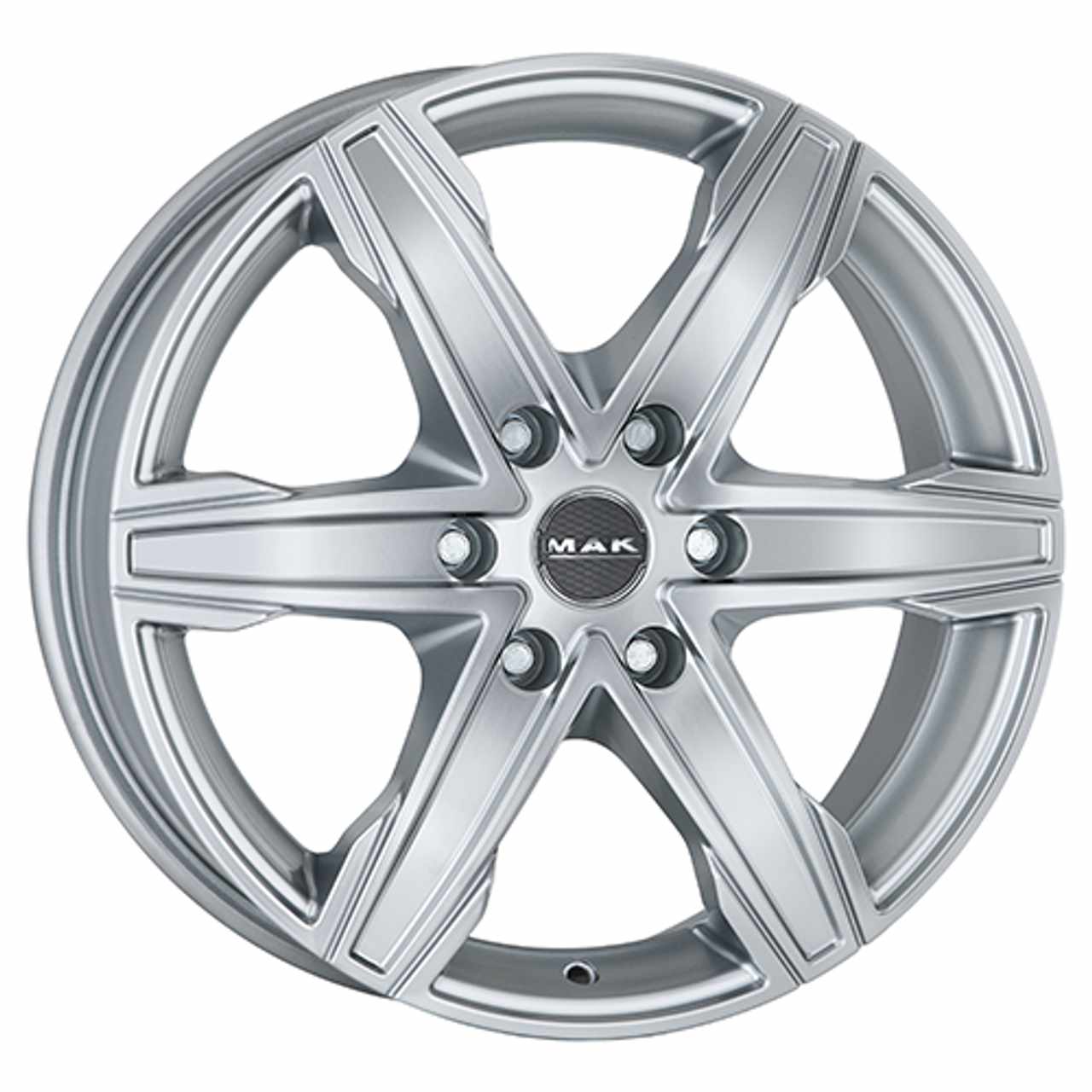 MAK KING 6 silber 6.5Jx16 6x139.7 ET55