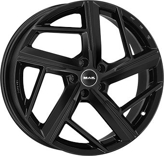 MAK QVATTRO gloss black 8.0Jx18 5x112 ET42