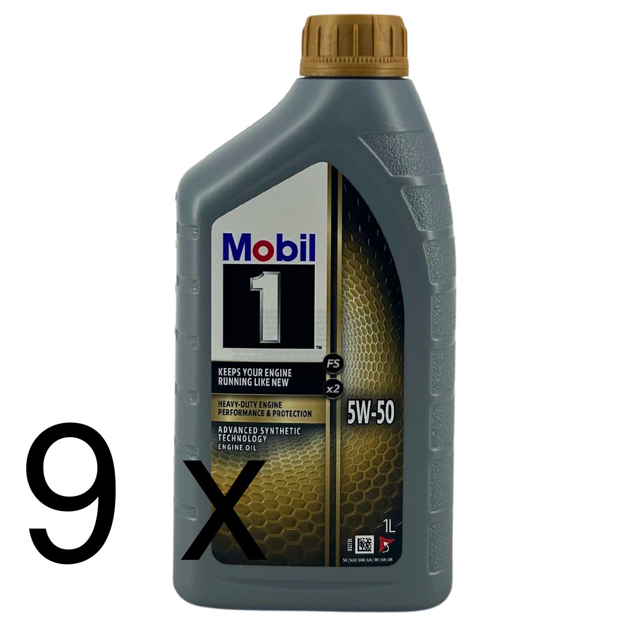 Mobil 1 FS X2 5W-50 9x1 Liter Mobil 1 FS X2 5W-50 9x1 Liter