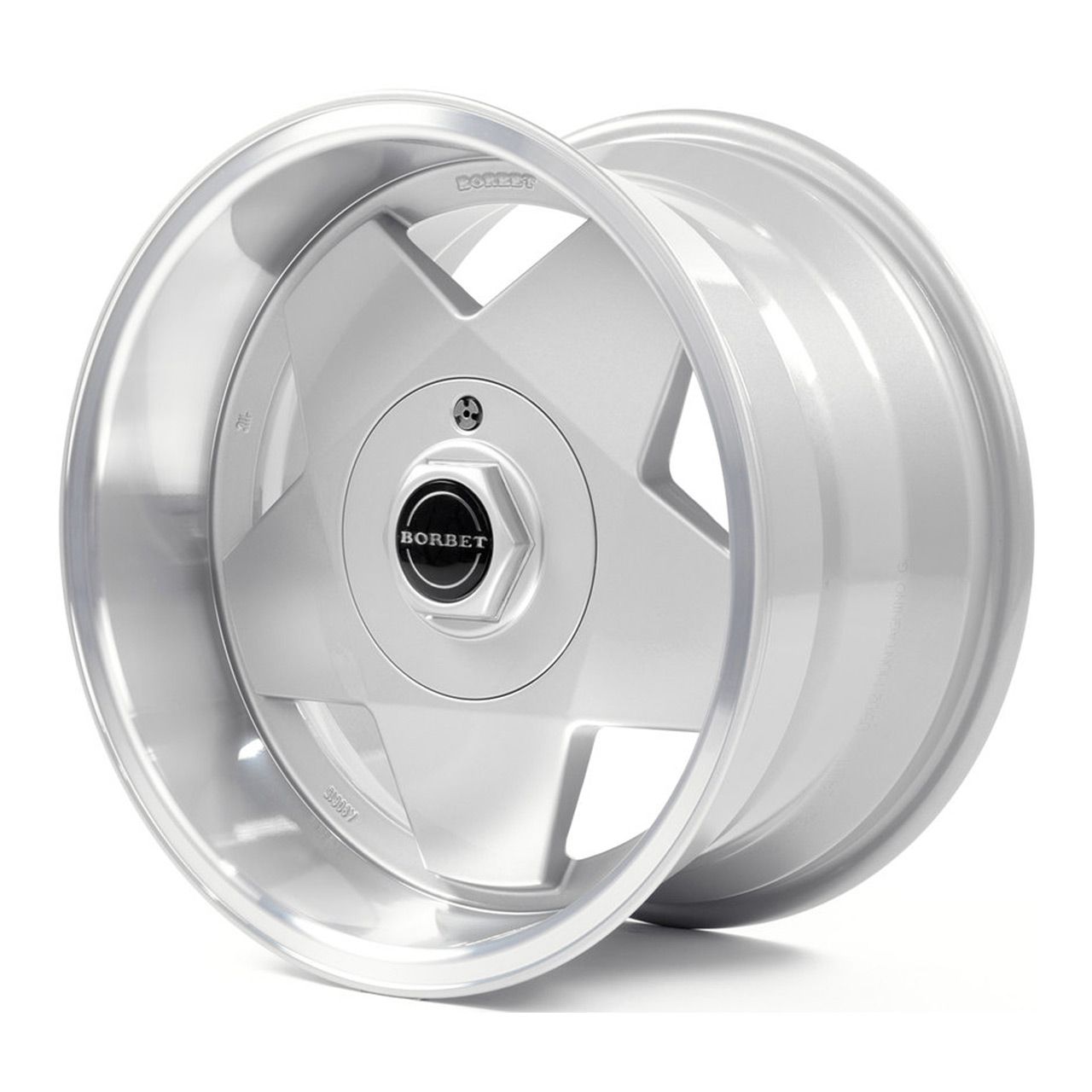 BORBET DESIGN A silber poliert 7.0Jx15 4x114.3 ET35
