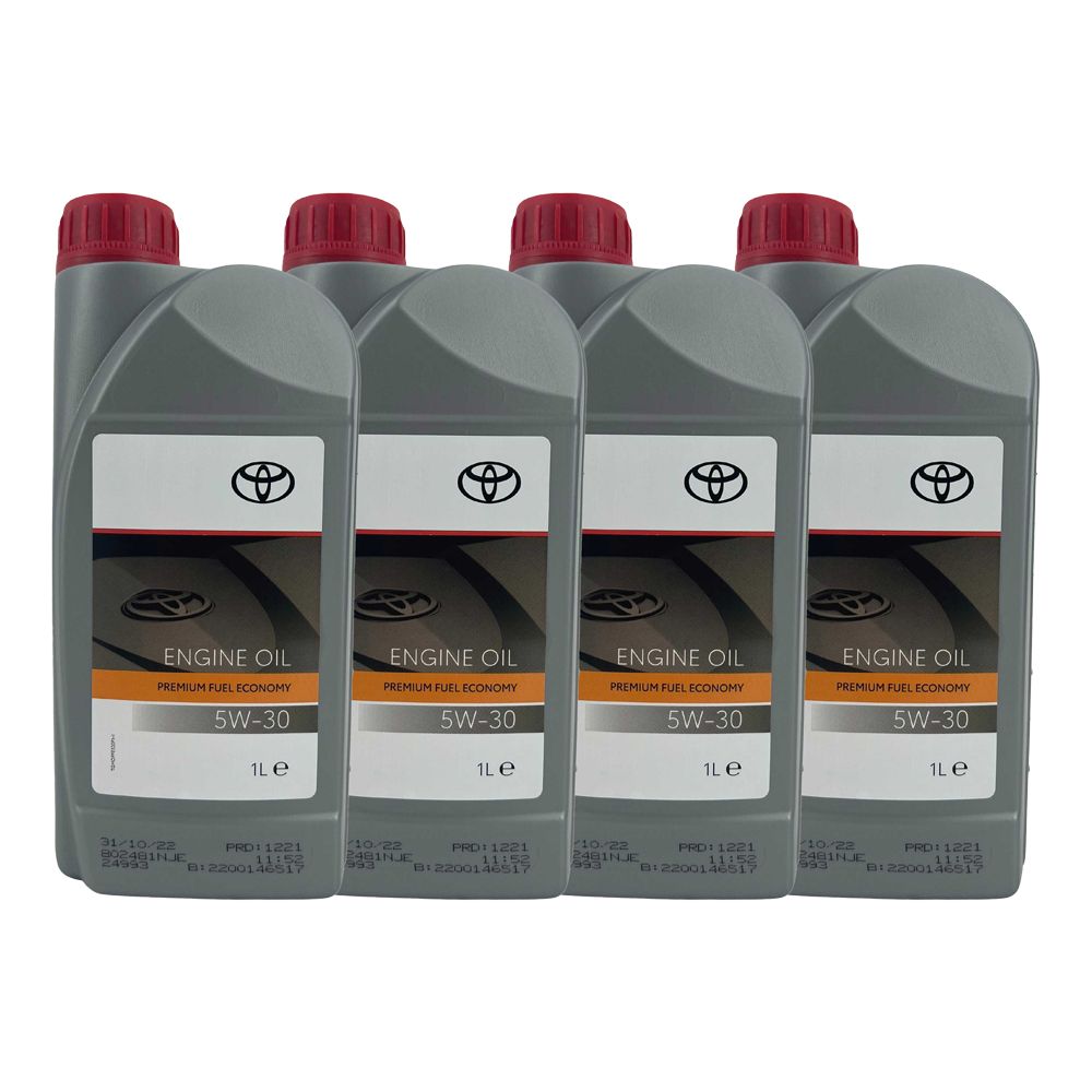 Toyota Premium Fuel Economy 5W-30 4x1 Liter