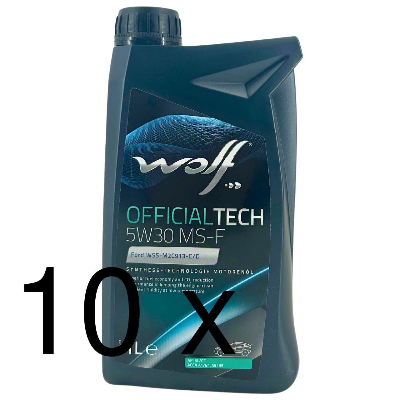 Wolf OfficialTech 5W-30 MS-F 10x1 Liter