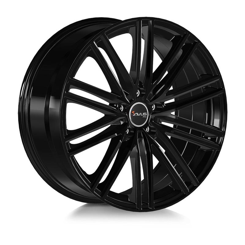 AVUS RACING AC-M08 black 9.0Jx22 5x112 ET26