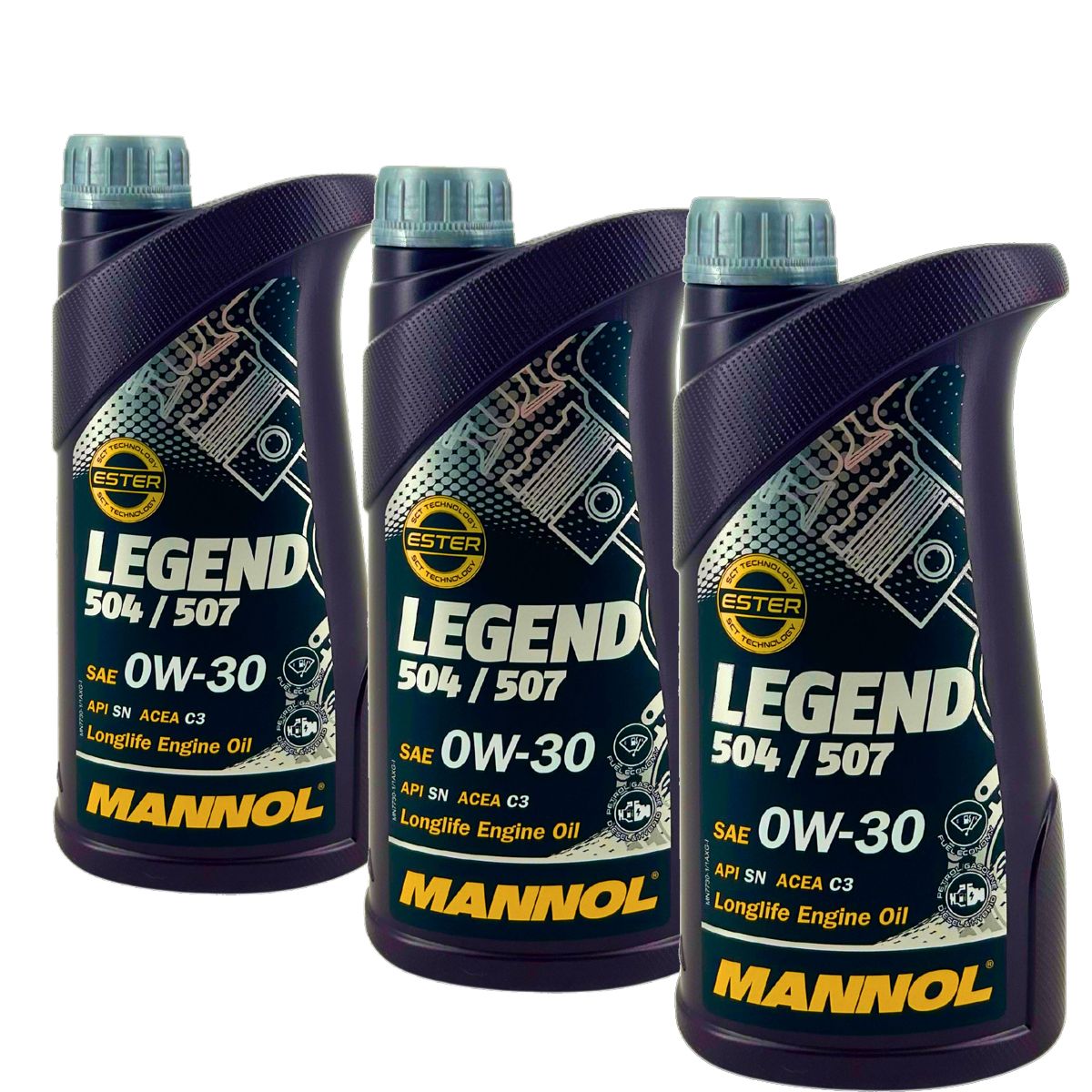 Mannol Legend 504/507 0W-30 3x1 Liter