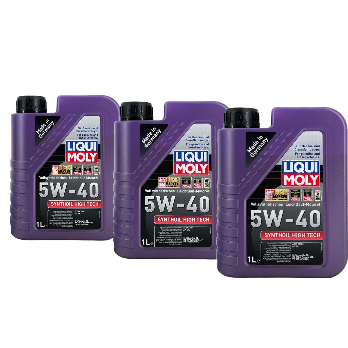 Liqui Moly Synthoil High Tech 5W-40 3x1 Liter
