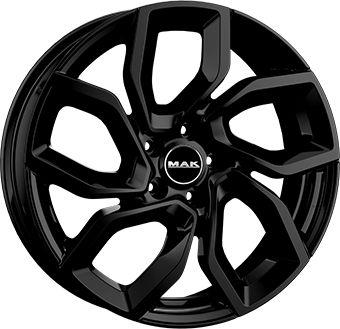 MAK APOLLO gloss black 6.0Jx15 4x100 ET30