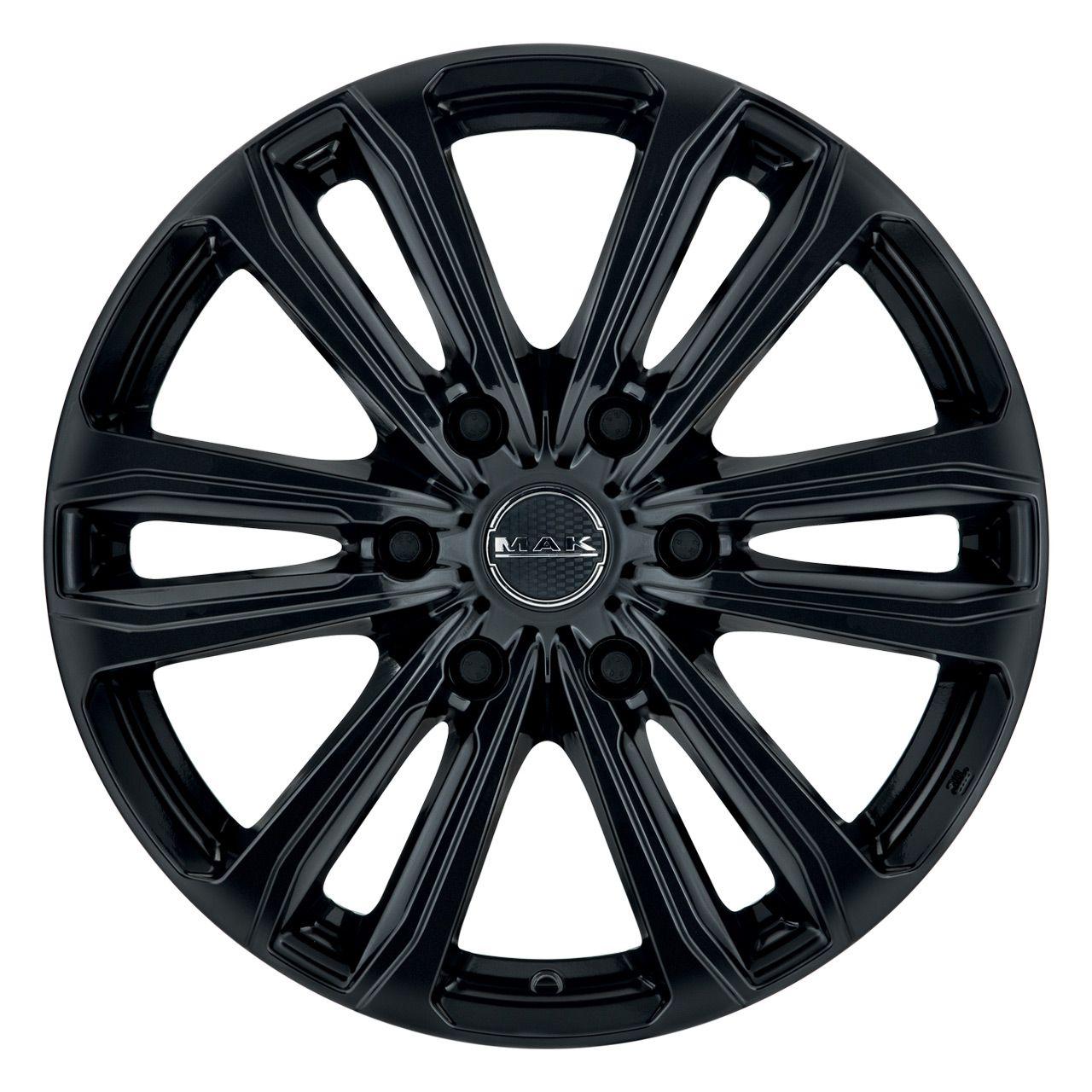 MAK SAFARI 6 gloss black 7.5Jx17 6x139.7 ET48
