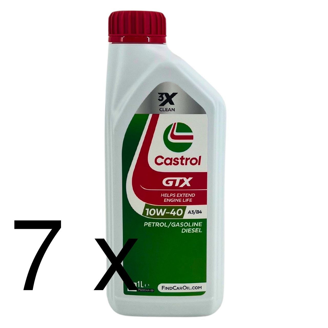 Castrol GTX 10W-40 A3/B4 7x1 Liter Castrol GTX 10W-40 A3/B4 7x1 Liter