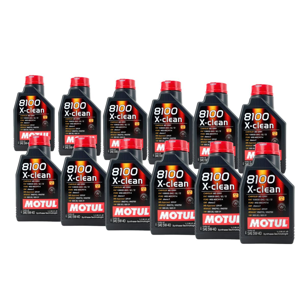 Motul 8100 X-clean 5W-40 12x1 Liter
