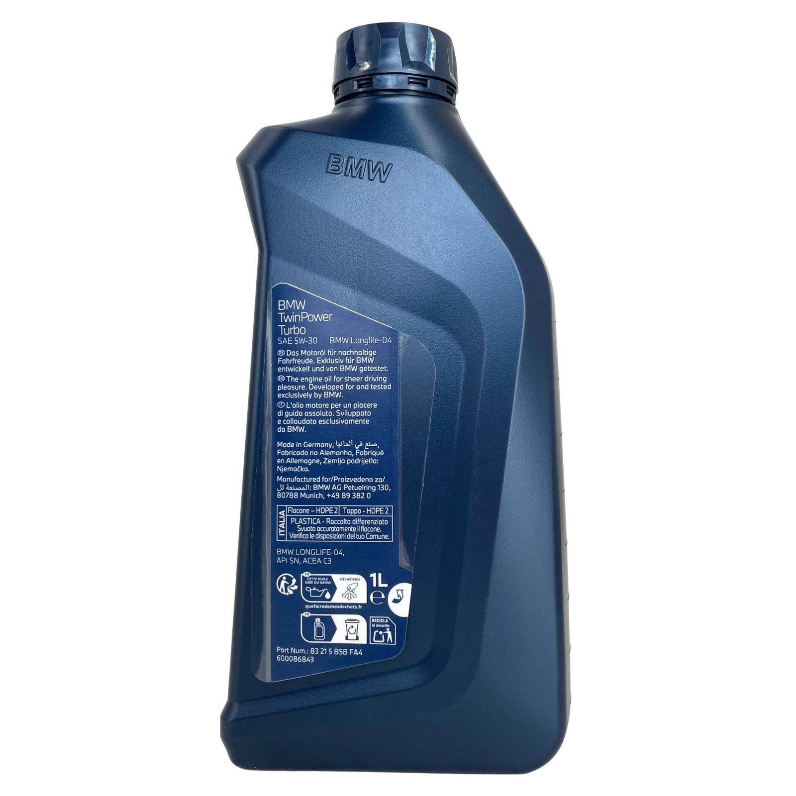 BMW TwinPower Turbo LL-04 5W-30 2x1 Liter