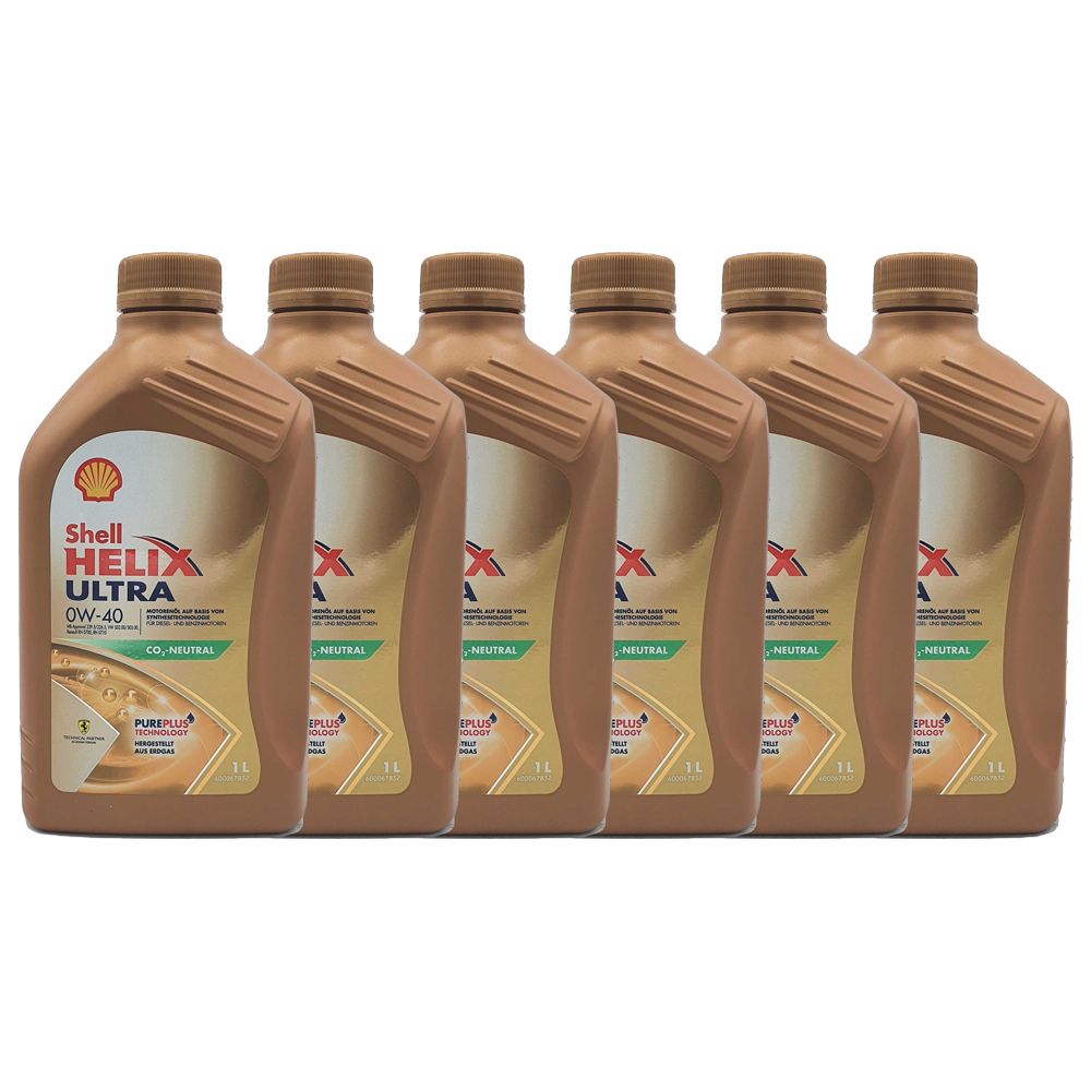 Shell Helix Ultra 0W-40 6x1 Liter