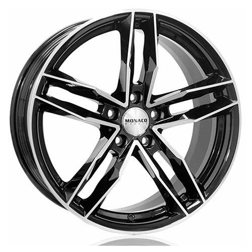 MONACO WHEELS MONACO RR8M black gloss polished 7.5Jx17 5x114.3 ET40