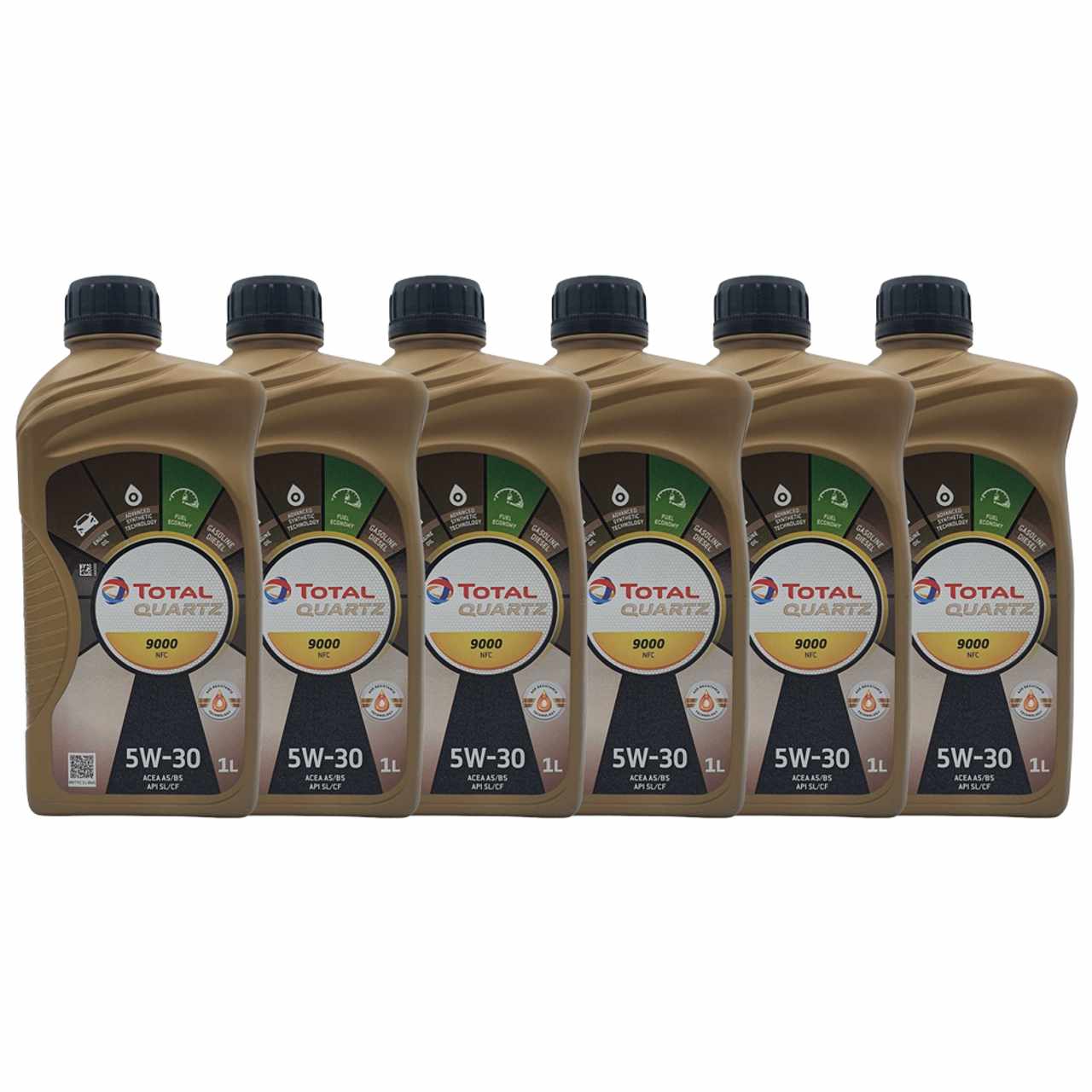 Total Quartz 9000 NFC 5W-30 6x1 Liter