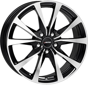 AUTEC TYP BX - BRIXEN schwarz poliert 6.5Jx16 5x114.3 ET32