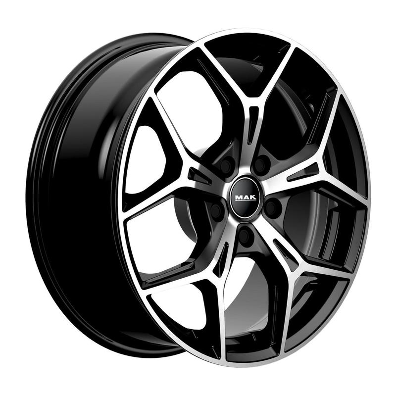MAK EVO black mirror 7.5Jx17 5x112 ET29